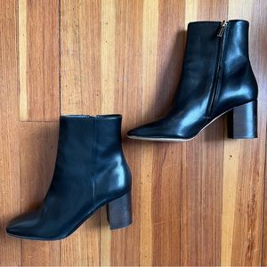 Club Monaco Leather Ankle Boot